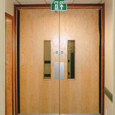 Wooden Acoustic Fire Doors with fire rated soundproof door panels for studios offices and commercial buildings