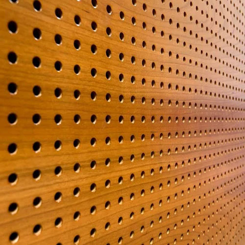 Wooden acoustic panels for soundproofing and interior acoustic treatment